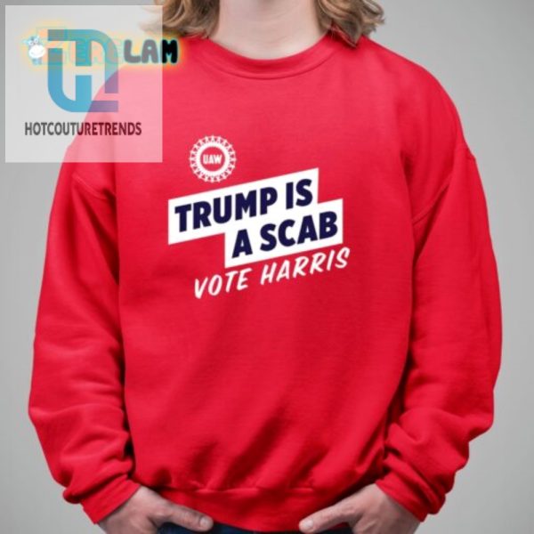 Vote Harris Shirt Jd Vance Trump Scab Humor Tee hotcouturetrends 1 2