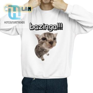 Unique Cat Bazinga Cringe Shirt Purrfect Comedy Fashion hotcouturetrends 1 2