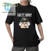 Get Snacktastic Laughs With The Salty Army Cracker Shirt hotcouturetrends 1