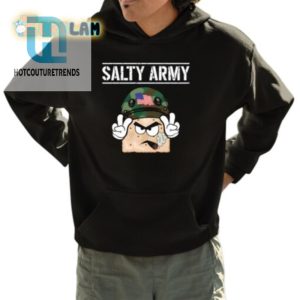 Get Snacktastic Laughs With The Salty Army Cracker Shirt hotcouturetrends 1 3