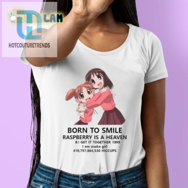 Get Smiles With Azumanga Daiohs Quirky Raspberry Heaven Tee hotcouturetrends 1