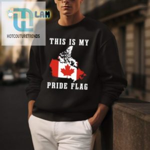 Proudly Canadian Funny Pride Flag Shirt Stand Out hotcouturetrends 1 2