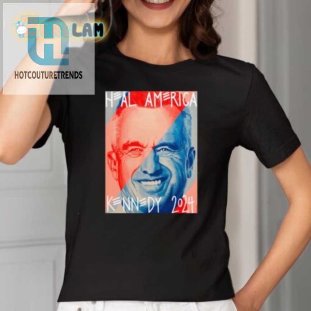 Kennedy 2024 Shirt  Healing America With A Smile