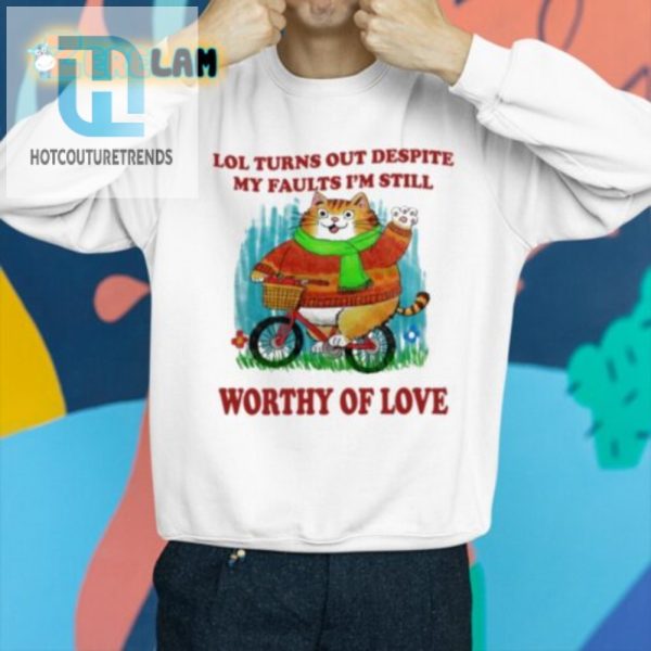 Witty Despite Faults Still Worthy Funny Love Shirt hotcouturetrends 1 2