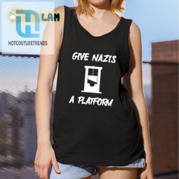 Funny Gabe Gives Nazis A Platform Satire Tshirt hotcouturetrends 1 2