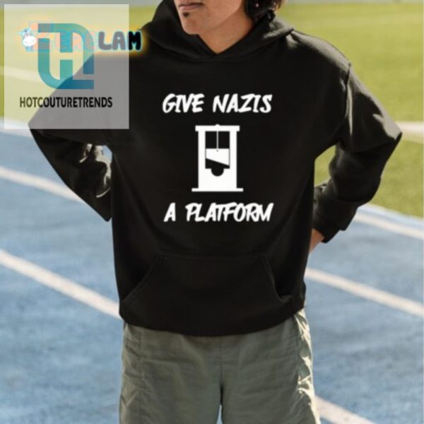 Funny Gabe Gives Nazis A Platform Satire Tshirt hotcouturetrends 1 4