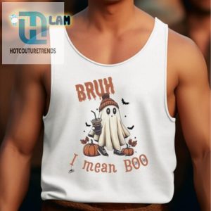 Funny Womens Halloween Bruh I Mean Boo Casual Tshirt hotcouturetrends 1 4