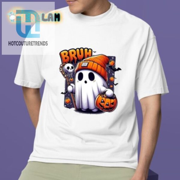 Bootifully Funny Womens Halloween Bush Boo Tee hotcouturetrends 1