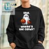 Hilarious Womens Halloween Candy Ghost Sweatshirt Unique Fun hotcouturetrends 1