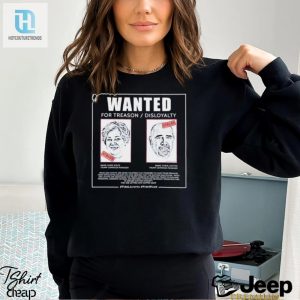 Funny Wanted For Treason Susie Chris Shirt Unique Design hotcouturetrends 1 2