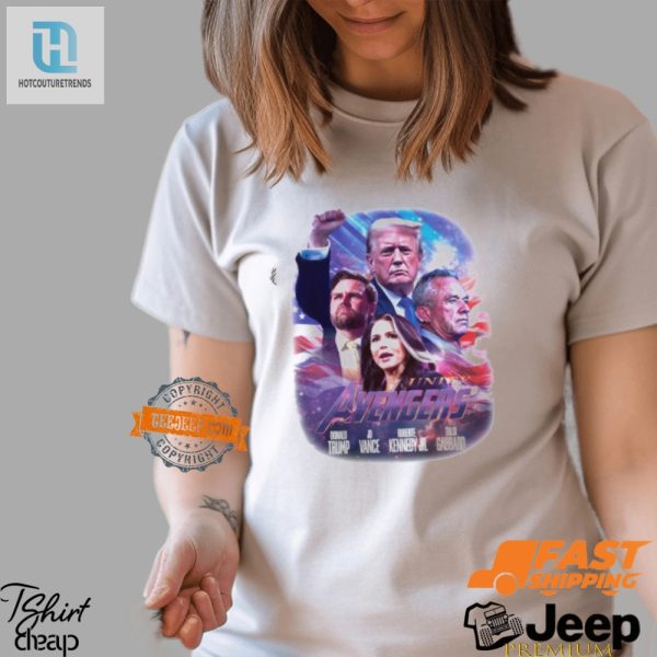 Unity Avengers Shirt Trump Vance Kennedy Jr Tulsi Lolz hotcouturetrends 1 3