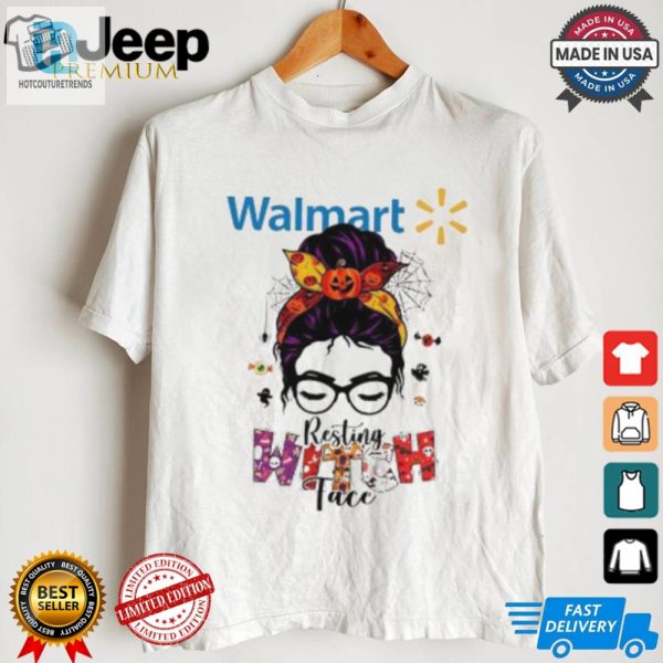 Walmart Witch Face Shirt Hilarious Halloween 2024 Tee hotcouturetrends 1