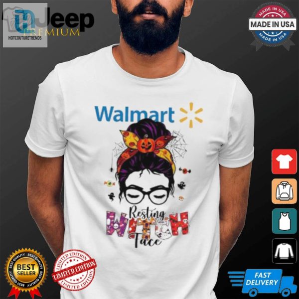 Walmart Witch Face Shirt Hilarious Halloween 2024 Tee hotcouturetrends 1 1