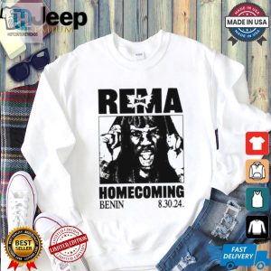 Snag Your Rema Benin 8.30.24 Tee More Than Just A Concert hotcouturetrends 1 3