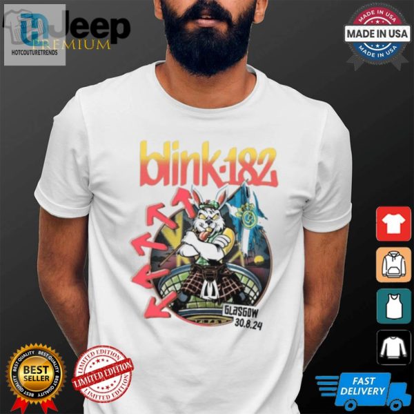 Get Blink 182 Glasgow 2024 Tee Laughs Style Combined hotcouturetrends 1 1