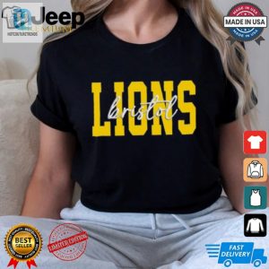 Roar With Style Unique Funny Lions Bristol Shirt hotcouturetrends 1 1