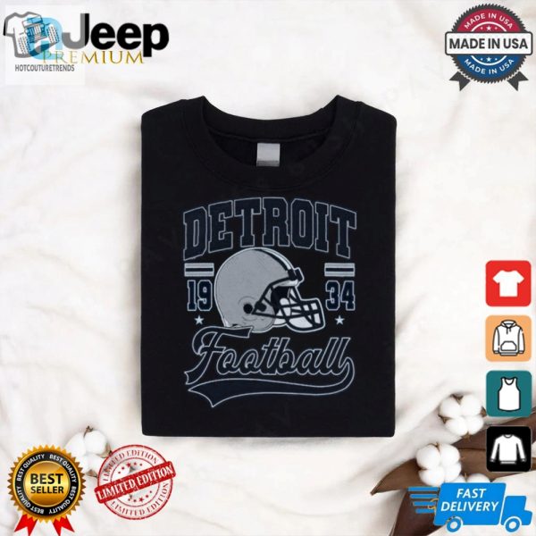 Get Sacked In Style Retro Detroit Football Unisex Tee hotcouturetrends 1 2