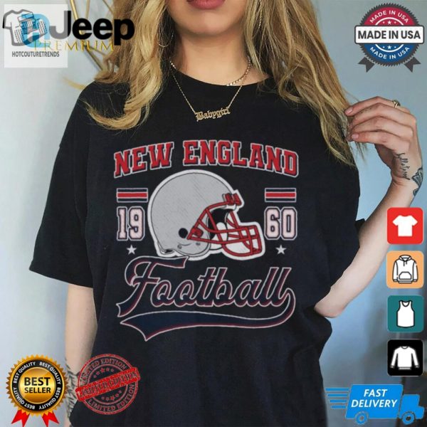 Score Big Laughs With Retro New England Football Tee hotcouturetrends 1 3