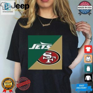 Score Big Laughs With 49Ers Vs. Jets Tee Game Day Fun hotcouturetrends 1 3