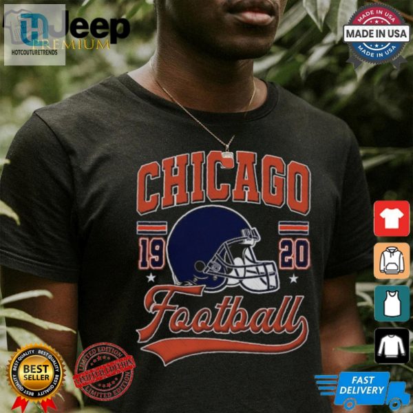 Score Big Laughs Retro Chicago Football Shirt hotcouturetrends 1