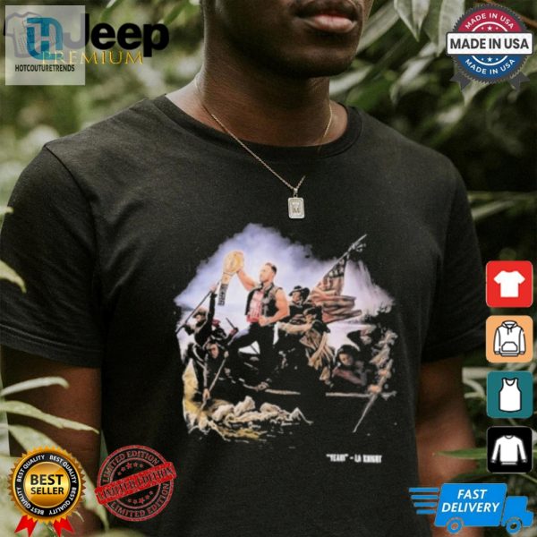 Get A Kick La Knight Crossing The Delaware Tshirt hotcouturetrends 1