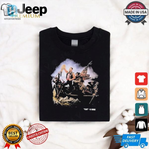 Get A Kick La Knight Crossing The Delaware Tshirt hotcouturetrends 1 2