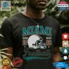 Score Big Laughs Miami Retro Football Shirt For All Genders hotcouturetrends 1