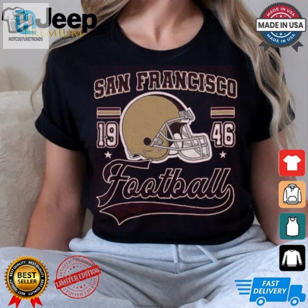 Get Your Kicks Vintage Sf Football Tee Unisex Retro hotcouturetrends 1 1