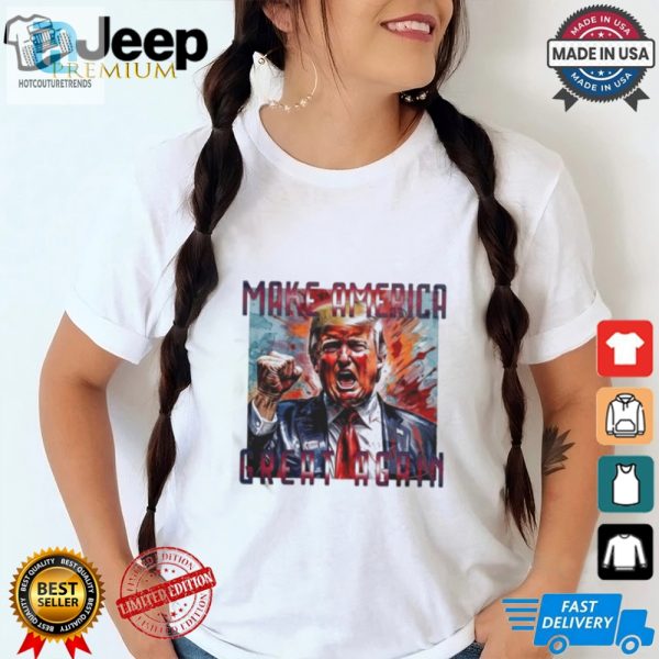 Funny Donald Trump Maga Watercolor Shirt Unique Design hotcouturetrends 1