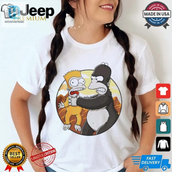 Get Laughs With The Simpsons Why You Little Kong Shirt hotcouturetrends 1