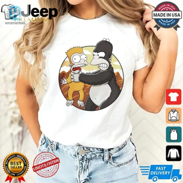 Get Laughs With The Simpsons Why You Little Kong Shirt hotcouturetrends 1 2