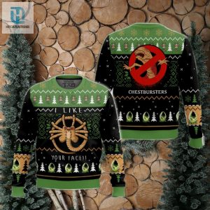 Outofthisworld Alien Facehugger Ugly Sweater Get Yours hotcouturetrends 1 1