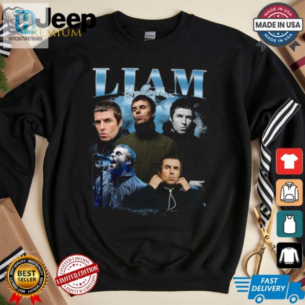 Liam Gallagher Bootleg Tee Rock Roll With A Twist hotcouturetrends 1