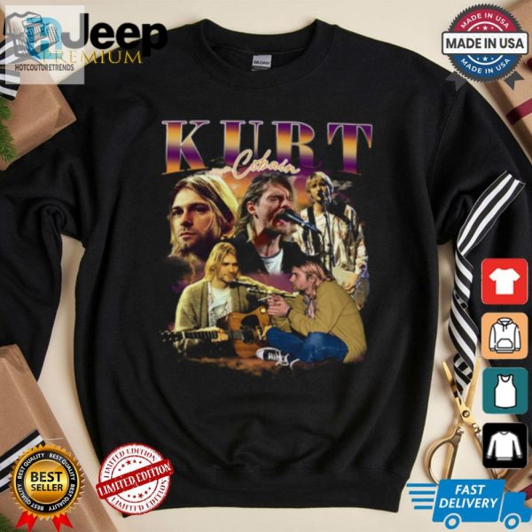 Kurt Cobain Bootleg Tee Grunge Never Looked Funnier hotcouturetrends 1