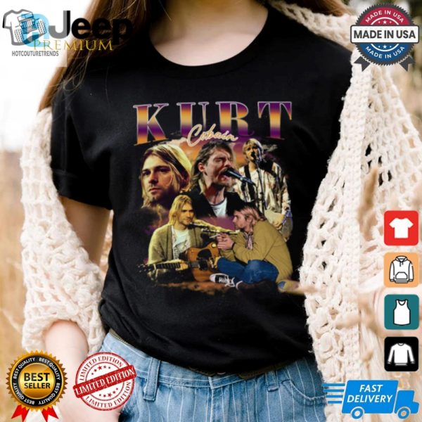 Kurt Cobain Bootleg Tee Grunge Never Looked Funnier hotcouturetrends 1 2