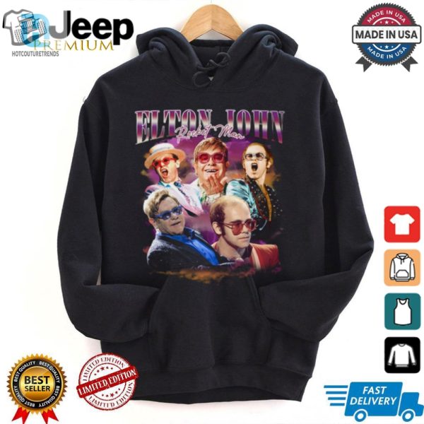 Get Your Rocket Man Style Funny Elton John Bootleg Tee hotcouturetrends 1 1