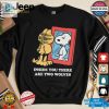 Funny Snoopy Garfield Two Wolves 2024 Tshirt Limited Edition hotcouturetrends 1