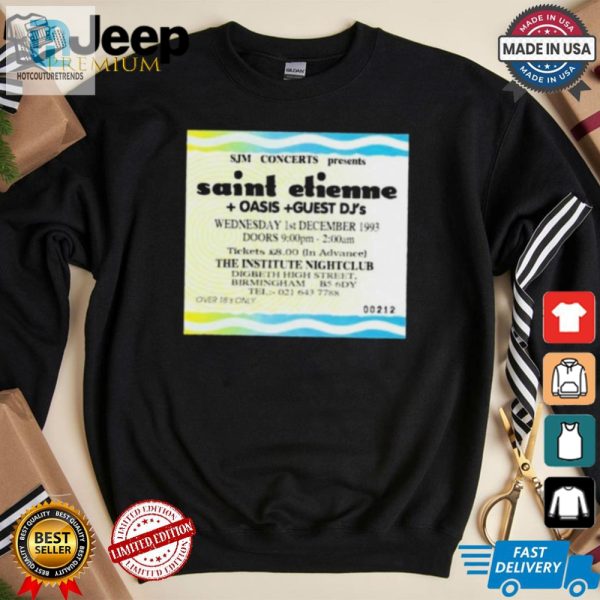 Rock On With Saint Etienne Hilarious Dj Shirt For Sale hotcouturetrends 1