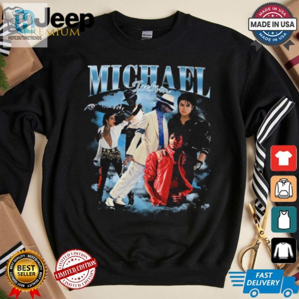 Rock Out In Style Quirky Michael Jackson Bootleg Tee hotcouturetrends 1