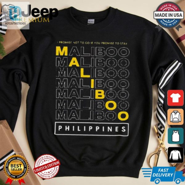 Funny I Promise Philippines 2024 Tee Unique Maliboo Design hotcouturetrends 1 1