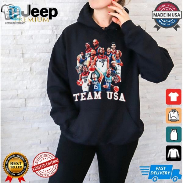 Dribble In Style Funny Team Usa Basketball Tshirt hotcouturetrends 1 1