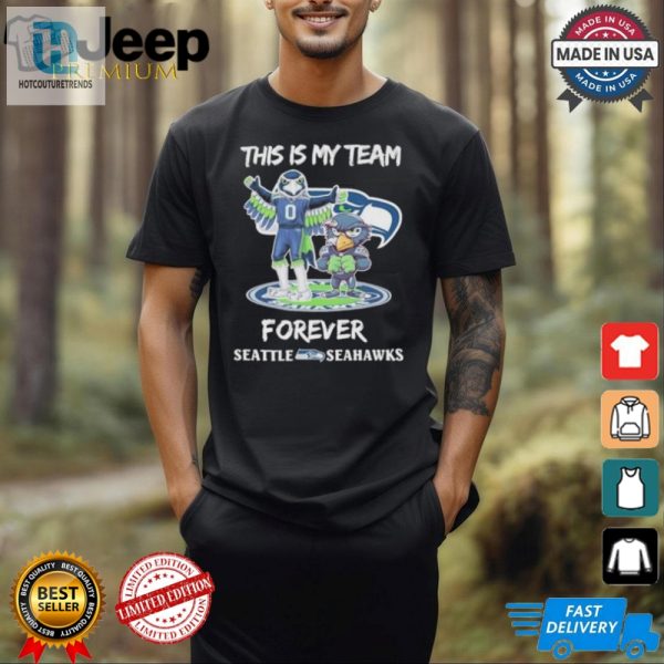 Funny Seahawks Mascot Shirt Forever Loyal Team Pride hotcouturetrends 1 2