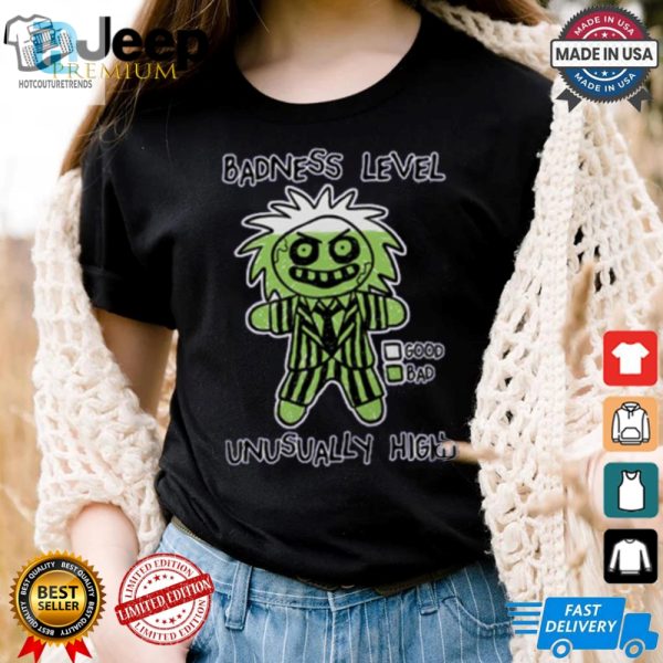 Get Your Laugh On Unique Bj Badness Level Shirt hotcouturetrends 1