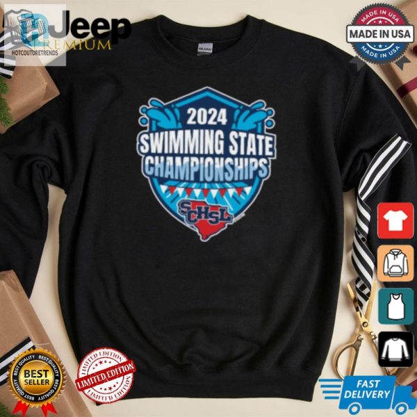 Make Waves In Style 2024 Schsl Swim Champs Shirt hotcouturetrends 1 1