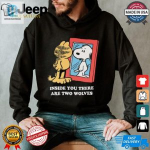 Funny 2024 Snoopy Garfield Wolves Tshirt Unique Official hotcouturetrends 1 3