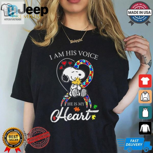 Snoopy Autism Shirt Unique Funny Heartfelt Design hotcouturetrends 1 3