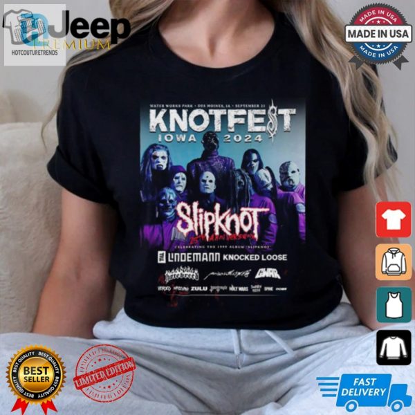 Knotfest Iowa 2024 Shirt Slipknot 25Th Fun At Water Park hotcouturetrends 1 1