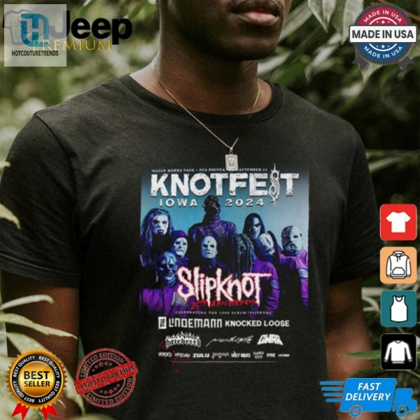 Knotfest Iowa 2024 Shirt Slipknot 25Th Fun At Water Park hotcouturetrends 1 2