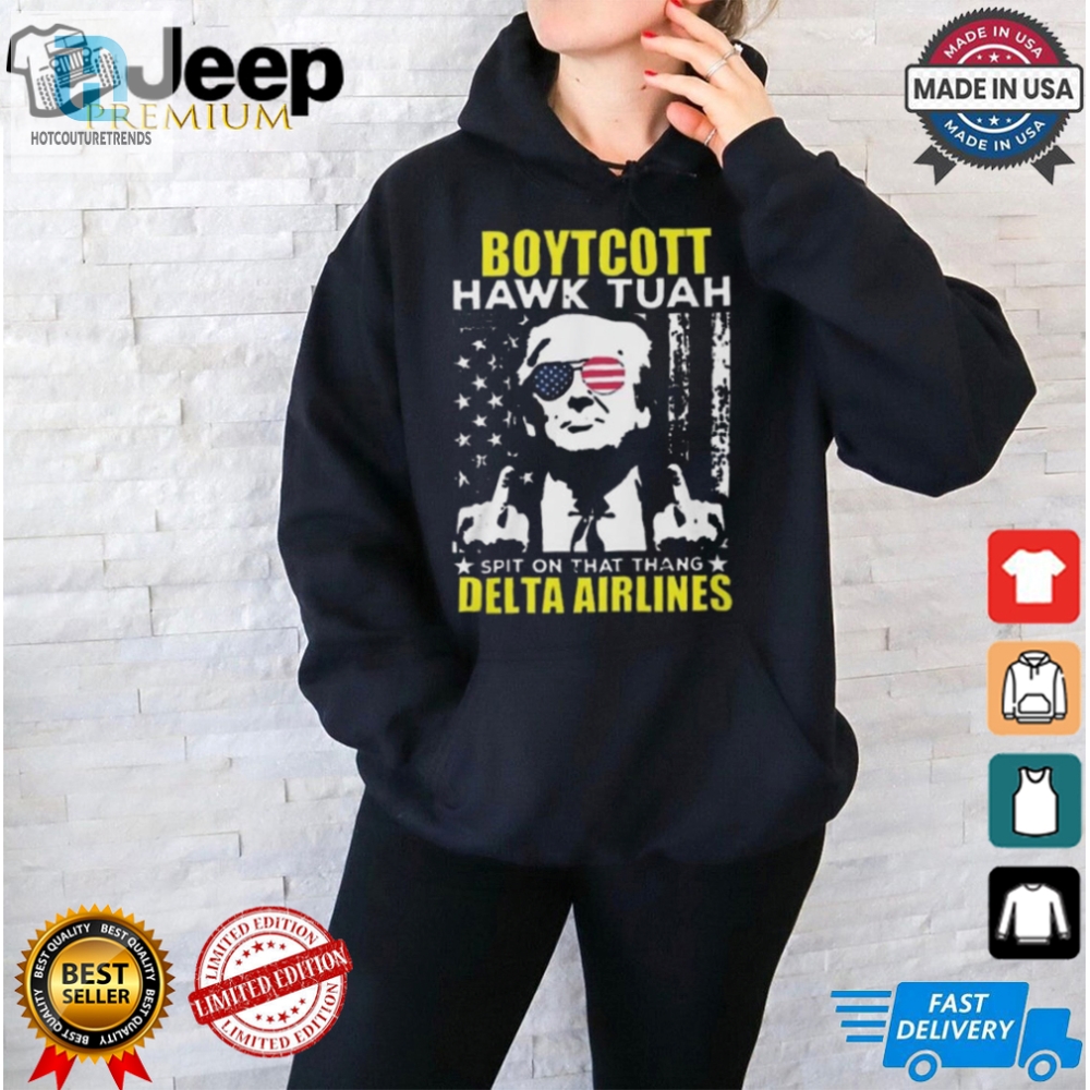 Fly High With Humor Original Boycott Delta 2024 Shirt