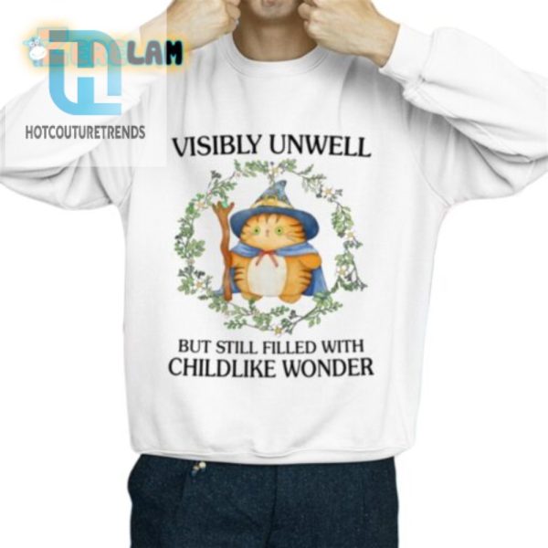 Quirky Visibly Unwell Tee Childlike Wonder On Display hotcouturetrends 1 2